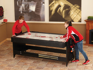 Fat Cat Original 2-in-1 7' Pockey Multi-Game Table