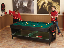 Load image into Gallery viewer, Fat Cat Original 2-in-1 7&#39; Pockey Multi-Game Table