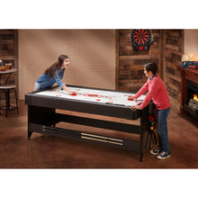 Load image into Gallery viewer, Fat Cat Original 3-in-1 7&#39; Pockey Multi-Game Table Red