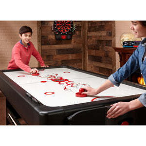 Fat Cat Original 3-in-1 7' Pockey Multi-Game Table Red