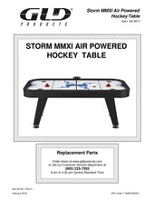 Load image into Gallery viewer, Fat Cat Storm MMXI 7&#39; Air Hockey Table